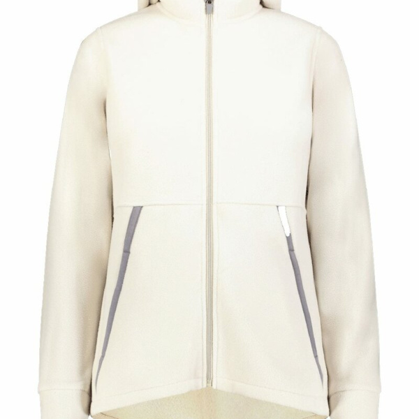 Women's Eco Revive™ Polar Fleece Hooded Full-Zip Jacket Thumbnail