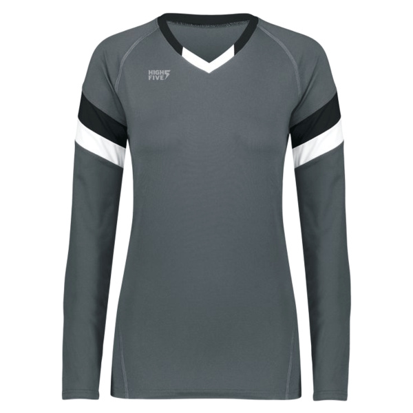 Ladies TruHit Tri-Color Long Sleeve Jersey Thumbnail