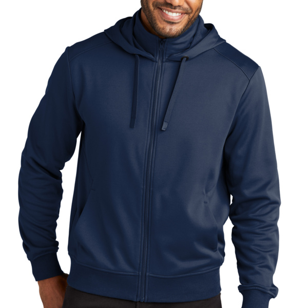 Smooth Fleece Hooded Jacket Thumbnail