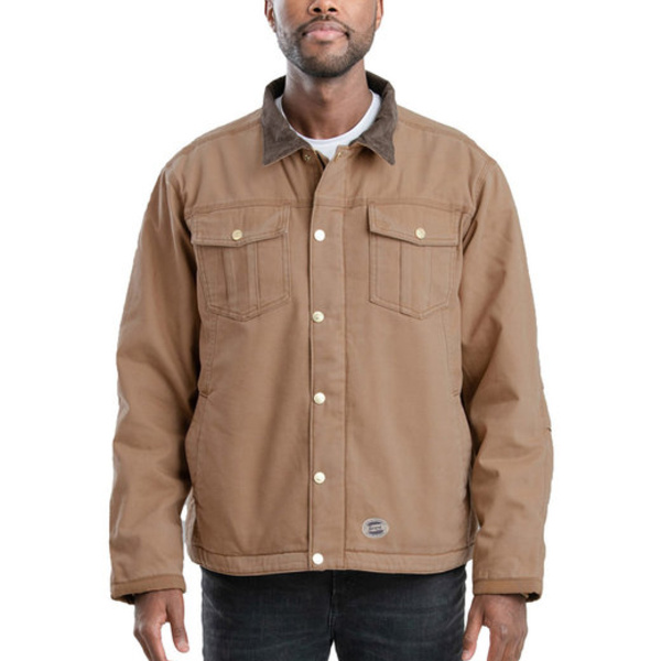 Tall Vintage Washed Sherpa-Lined Work Jacket Thumbnail