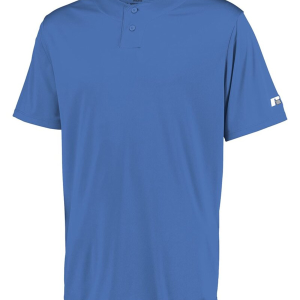 Performance Two-Button Solid Jersey Thumbnail