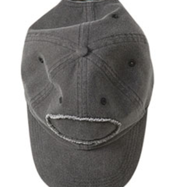 Pigment-Dyed Raw-Edge Patch Baseball Cap Thumbnail