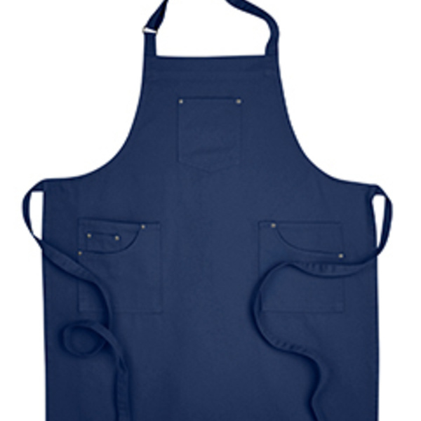 Unisex Cotton Chino Bib Apron Thumbnail