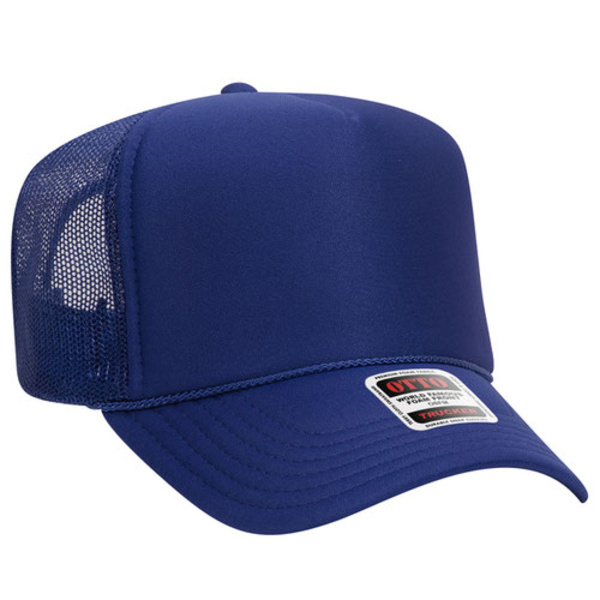 OTTO CAP® Camouflage 5 Panel High Crown Mesh Back Trucker Hat Thumbnail